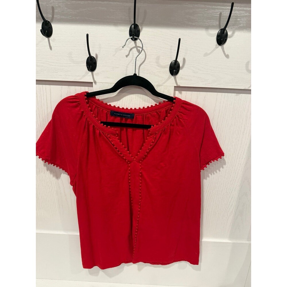 Tommy Hilfiger red shirt size large